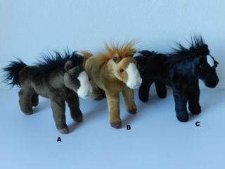 Obrázek z Kůň plyš 25cm, 3druhy 